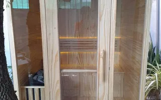 Phòng xông hơi khô tại nhà ngang 1m2, sâu 1m2