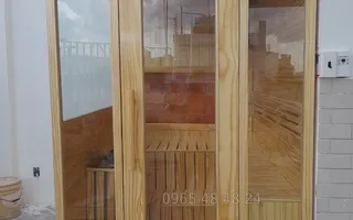 Phòng xông hơi khô tại nhà ngang 1m2, sâu 1m2