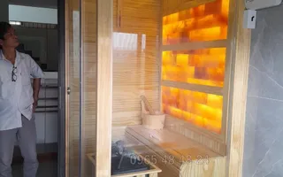 Phòng xông hơi khô tại nhà ngang 1m2, sâu 1m2