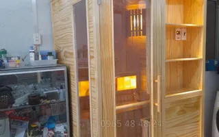 Phòng xông hơi khô tại nhà ngang 1m2, sâu 1m2