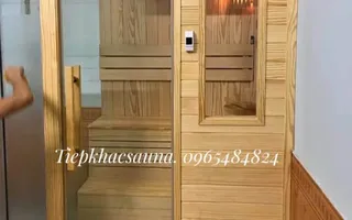 Phòng xông hơi khô tại nhà ngang 1m2, sâu 1m2