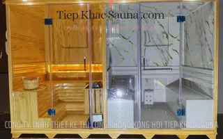 Phòng xông hơi khô và ướt - Bộ đôi hoàn hảo cho sức khỏe và thư giãn