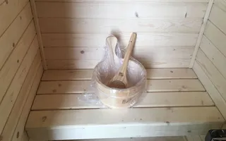 Phòng xông hơi mini, thông Phần Lan, ngang 1m