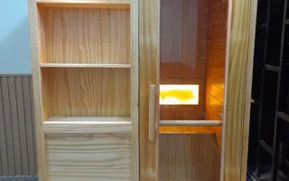 Phòng xông hơi khô tại nhà ngang 1m2, sâu 1m2