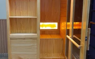 Phòng xông hơi khô tại nhà ngang 1m2, sâu 1m2