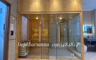 Phòng xông khô kết hợp ướt ngang 2.4m