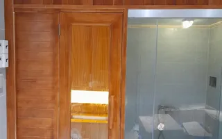 Phòng xông khô kết hợp ướt ngang 2.4m