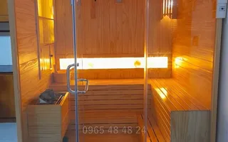 Phòng xông hơi SPA, GYM ngang 1.8m