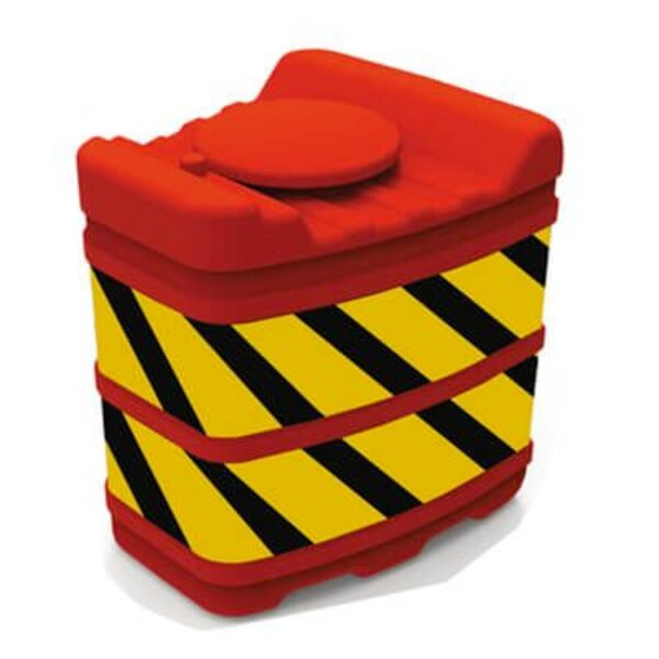 thùng giảm chấn màu đỏ