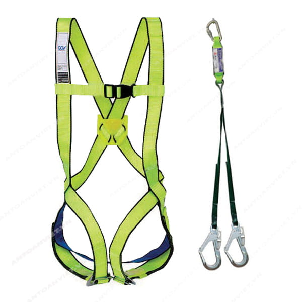 Sản phẩm dây đai toàn thân COV khóa sắt 2 móc sắt