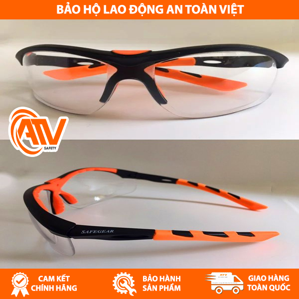 Kính Bảo Hộ Safegear HCP2 Đài Loan bảo vệ mắt khỏi hóa chất