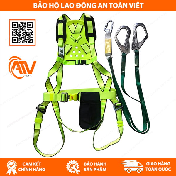 Dây an toàn toàn thân COV 2 móc