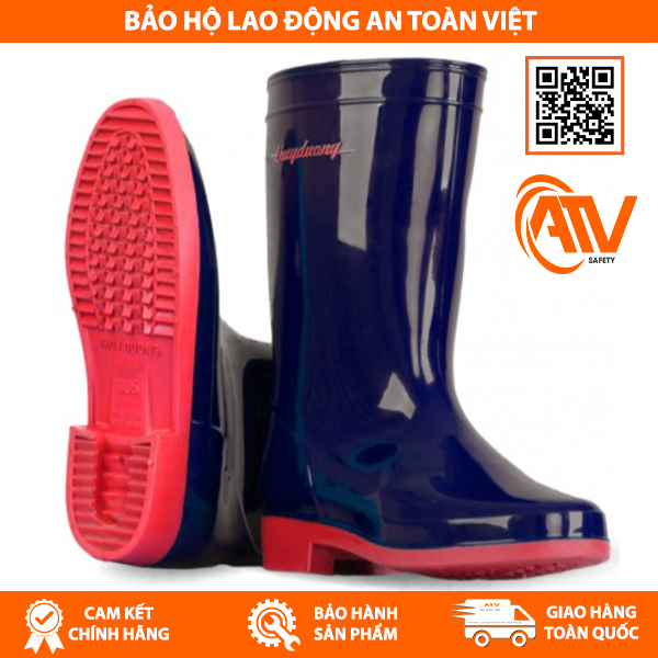 Ủng Bảo Hộ Thùy Dương Xanh Dương - Đỏ 285 xuất xứ Việt Nam