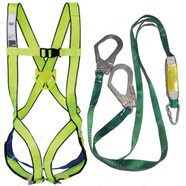 Dây Đai Toàn Thân COV Khóa Sắt 2 Móc Sắt