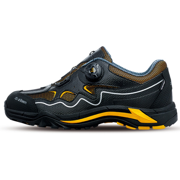 Giày bảo hộ ziben 142b màu đen phối vàng