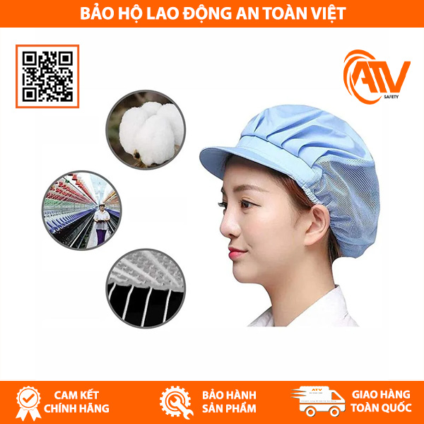 Nón vải thủy sản với vành mũ rộng, che chắn hiệu quẩ