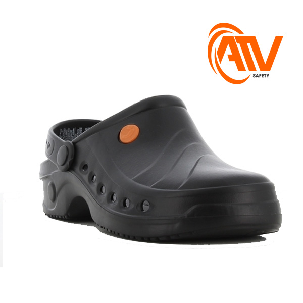 Dép Jogger Sonic phòng sạch màu đen