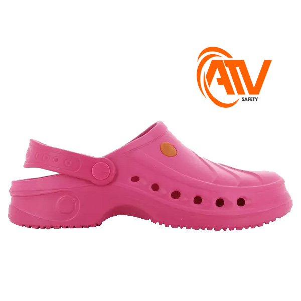 Dép Phòng Sạch Jogger Sonic màu hồng cho nữ