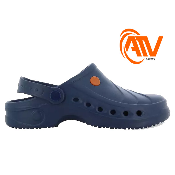 Dép Phòng Sạch Jogger Sonic màu xanh dương đậm