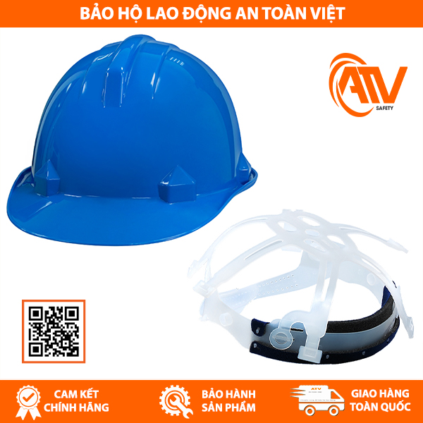 Mũ bảo hộ Blue Eagle HC31 với lồng nón bên trong chắc chắn cố định đầu.