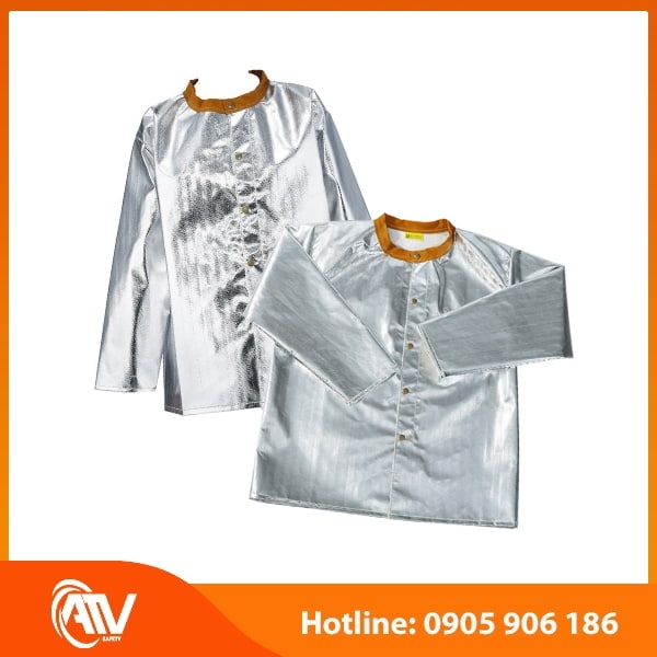 Áo chịu nhiệt 500 độ C Blue Eagle AL2 từ vải sợi thủy tinh