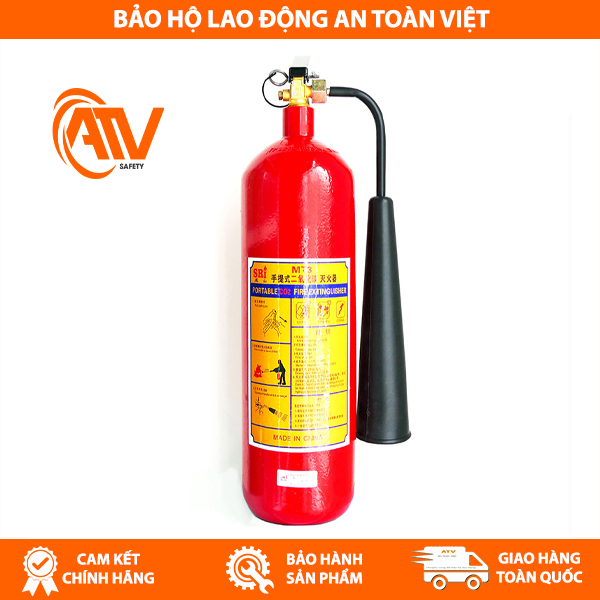 Bình Chữa Cháy CO2 MT3 3KG được sử dụng phổ biến trong nơi công cộng.