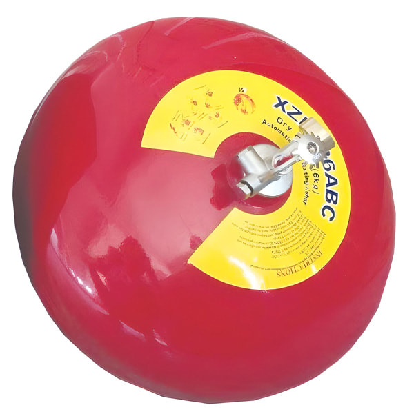 Bình Chữa Cháy Tự Động Bằng Bột ABC 6kg treo tường