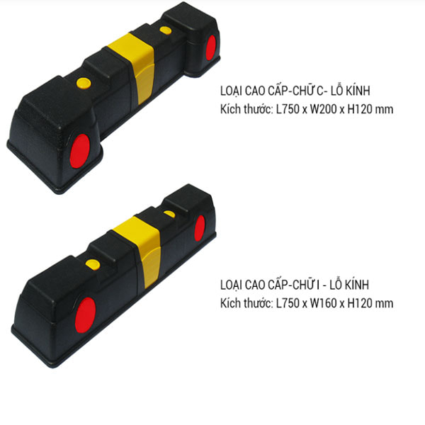Chặn lùi sau bánh xe hơi cao cấp