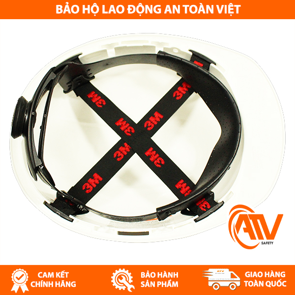 Dây quai nón 3M 1990 cố định bên trong mũ giúp mũ ôm sát đầu và đảm bảo an toàn