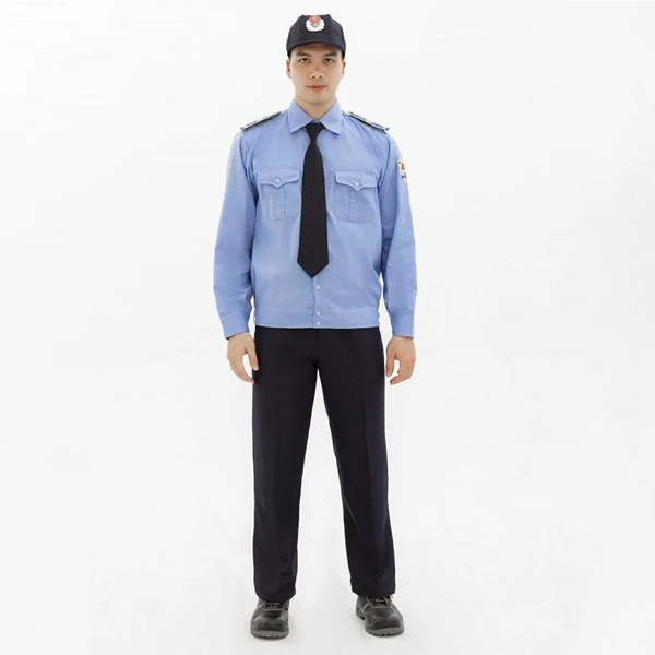 đồng phục bảo vệ bv06 vải dày dặn