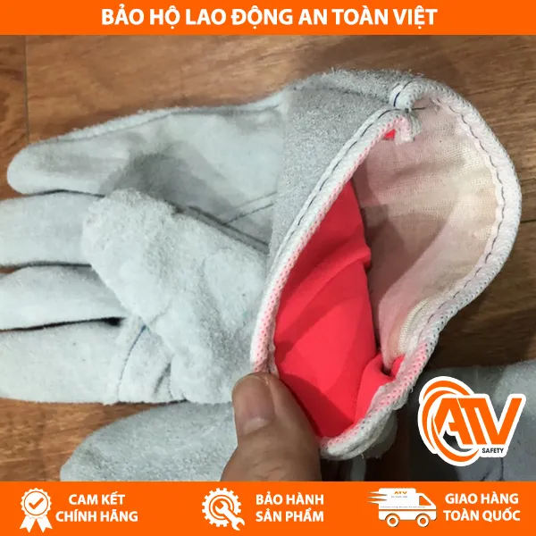 Găng Tay Da Hàn 1 Lớp có chất liệu da cao cấp bền bỉ