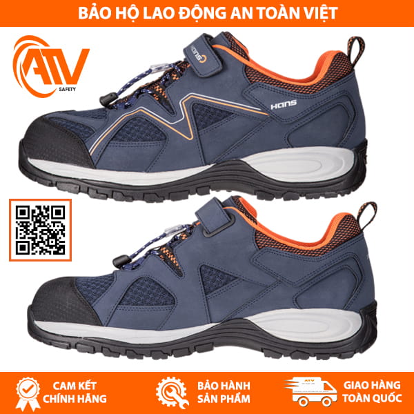 Giày Hans HS-77-1 có thiết kế quai dán tiện lợi