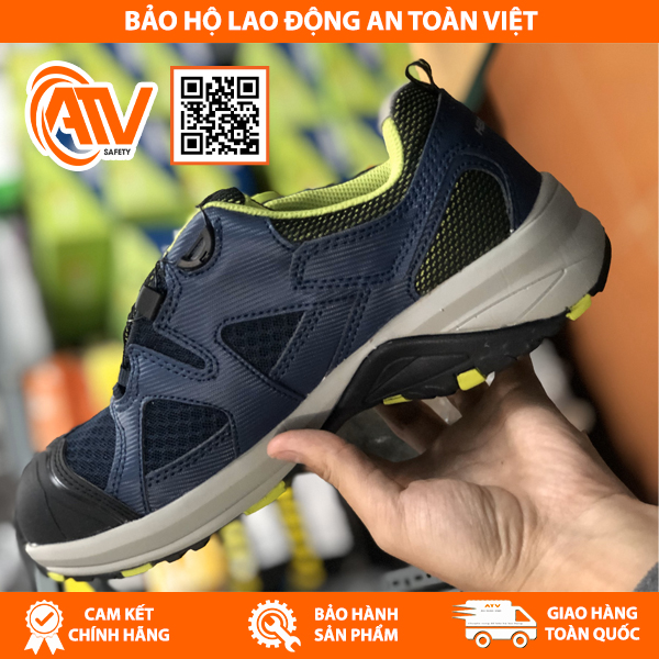 Giày bảo hộ hans hs-77-sf chất liệu aldo và lưới thoáng khí