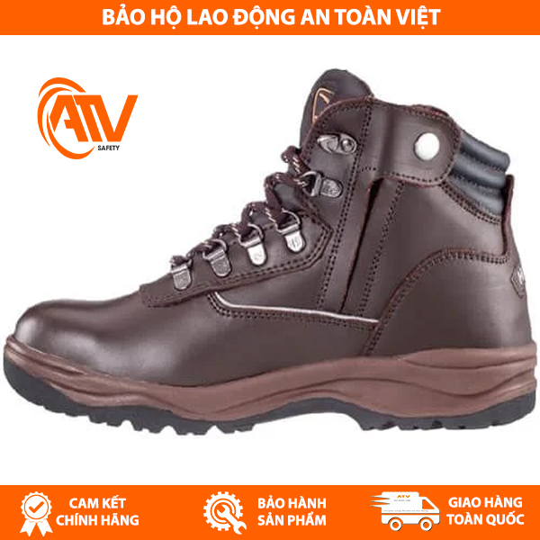 Giày Hans HS-05-2-Sherpa có khóa kéo tiện lợi