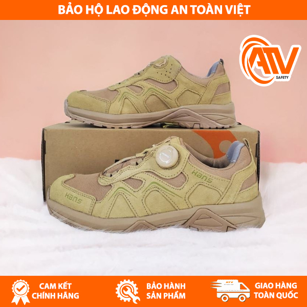 Giày Bảo Hộ Hans HS-81 da lộn