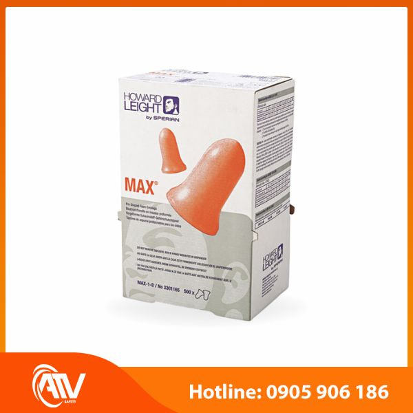 Đóng gói hôp sản phẩm Nút bịt tai chống ồn Max-1D