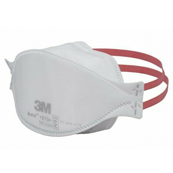 Khẩu Trang Y Tế 3M Aura 1870+ màu trắng