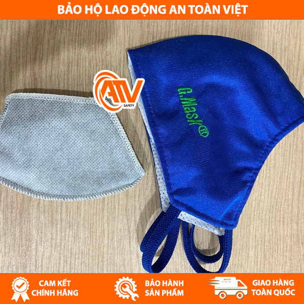 Khẩu Trang Vải Than Hoạt Tính GMask Đeo Tai 6 lớp
