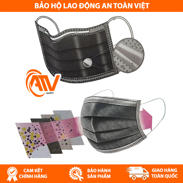 Cấu tạo 4 lớp của Khẩu Trang Khánh An dày dặn