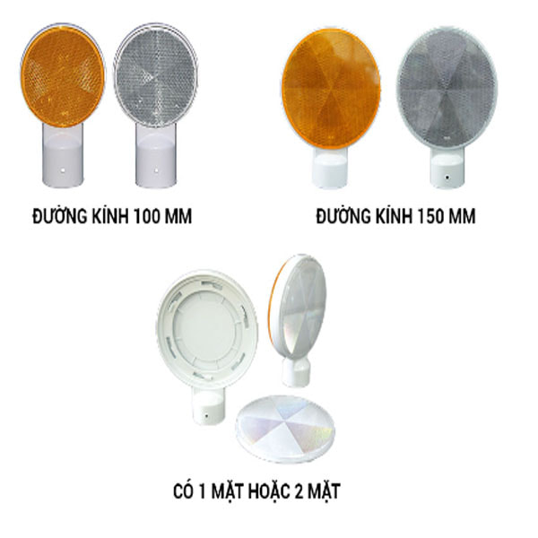 Tiêu phản quang mềm kích thước