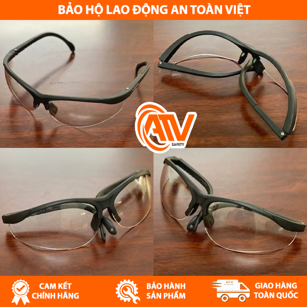 Kính Bảo Hộ Safegear P9006 Đài Loan gọng kính bằng nhựa