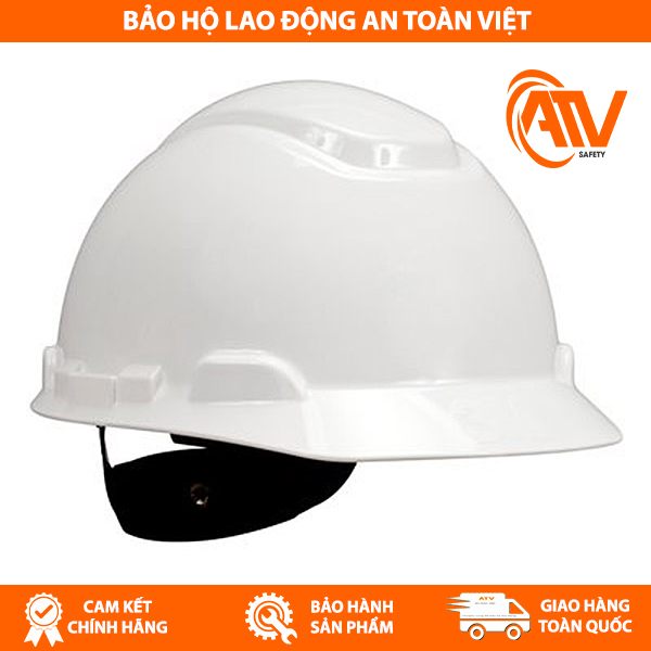 Mũ bảo hộ 3M H701R với thiết kế không lỗ thoáng khí cứng cáp và chắc chắn