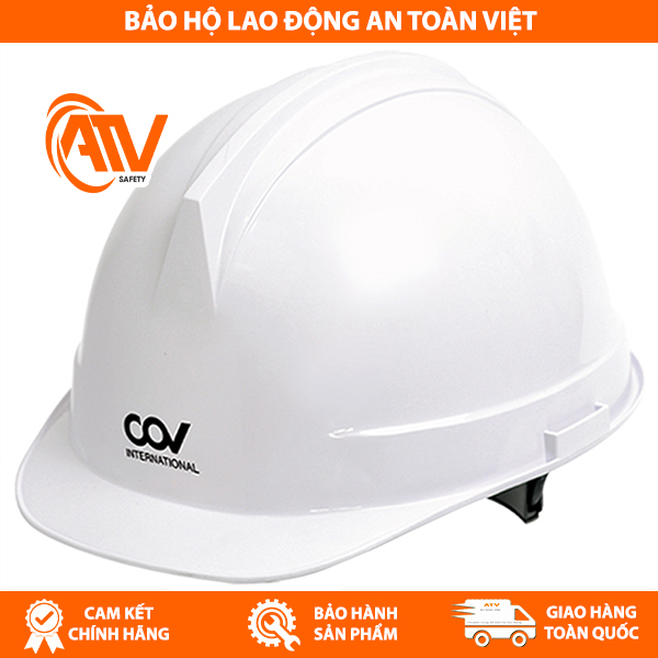 Mũ bảo hộ E001 nhựa ABS có độ cứng và độ bền vượt trội
