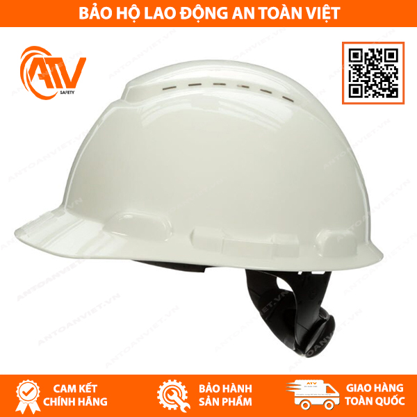 Mũ bảo hộ 3M H701V với lỗ thoáng khí đảm bảo thông thoáng