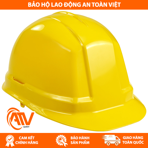 Mũ bảo hộ Blue Eagle HR82 chất liệu nhựa ABS cao cấp màu vàng