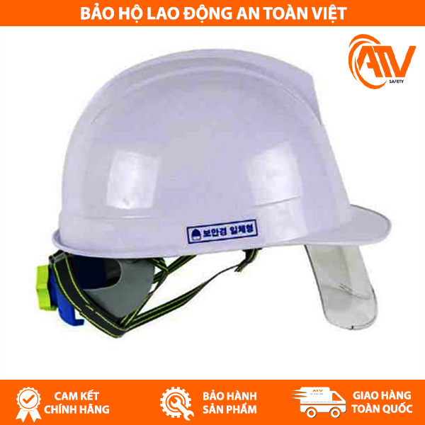 Mũ bảo hộ Kukje có kính với nút vặn điều chỉnh