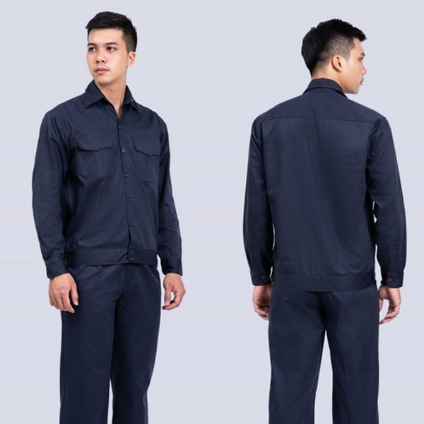 Quần Áo Bảo Hộ DN09 làm từ vải kaki liên doanh