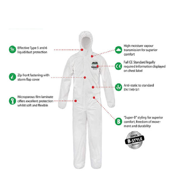 Bộ quần áo liền quần MICROMAX® NS