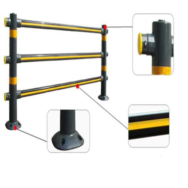 Các bộ phận của rào phân làn ba thanh