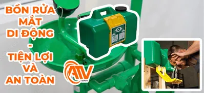 Loại Bỏ Độc Hại Với Bồn Rửa Mắt Di Động